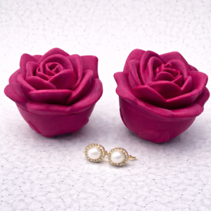 Petalform Rose Trinket Box