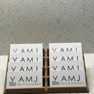 Dual-Side Eight Business Card Display